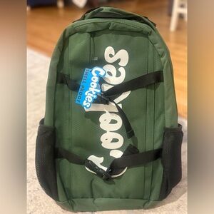 Cookies Smell Proof Backpack Green Logo Bag Stash Backpack New With Tags
